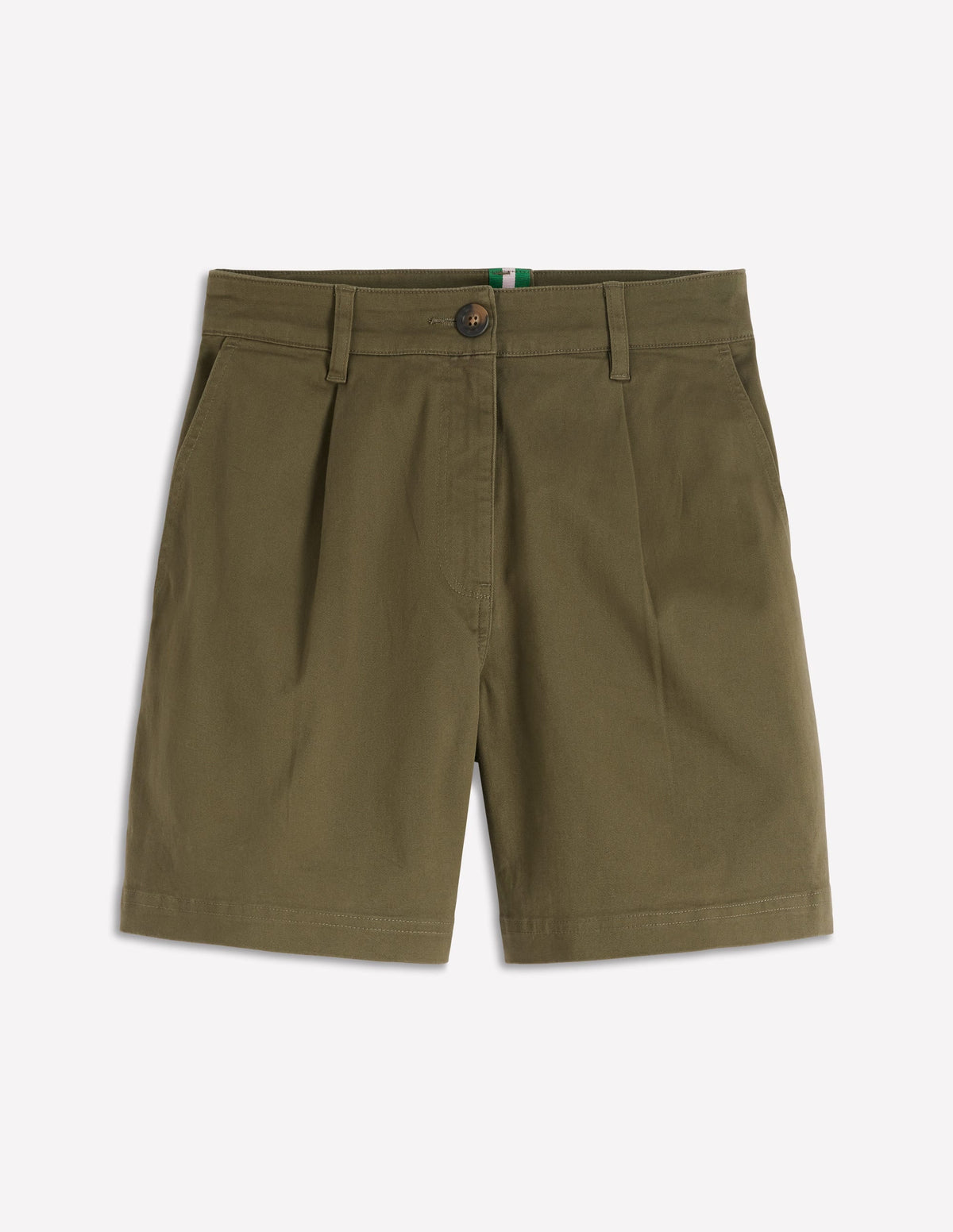 Chino Shorts-Woodland Green