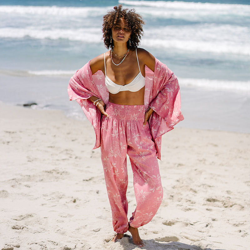 Coral Bloom Lounge Set