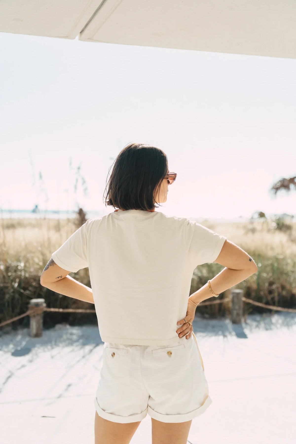 Casa Costera Pez Crop Tee