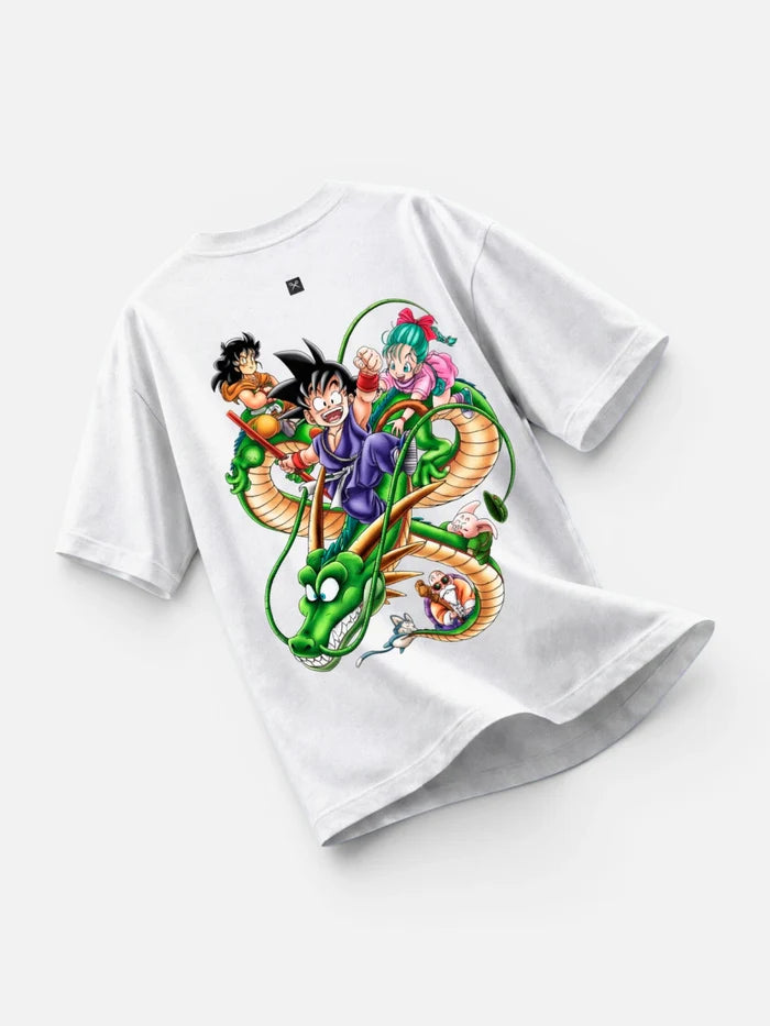 Remera Luxo Dragon Ball 2 Blanco