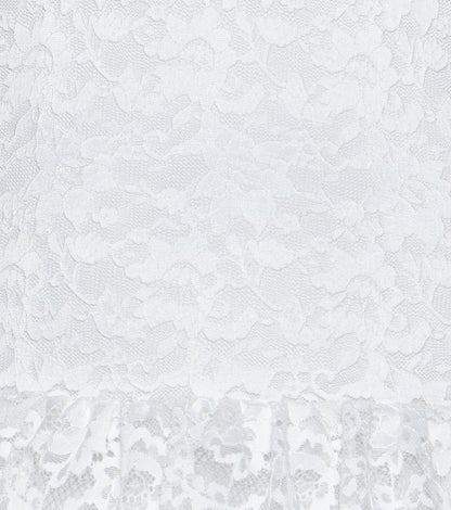 Ruffle Me Up Lace Halter Mini Dress