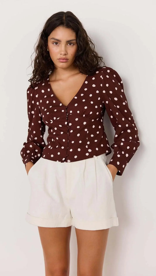 Cedar Corset Blouse