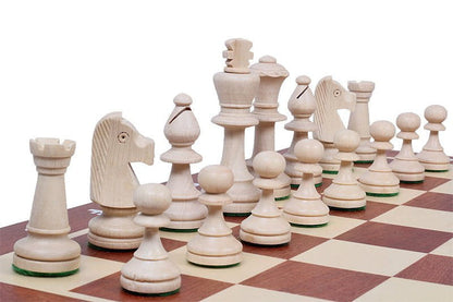 20" Tournament No 6 Chess Set with Double Queens - Chess Set - Chess-House