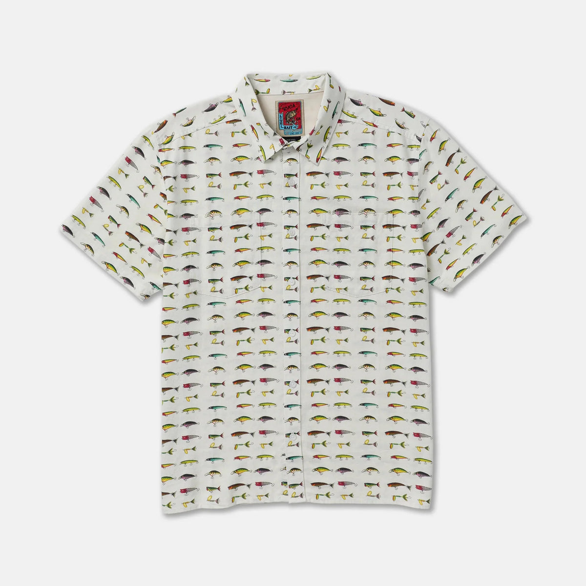 RVCA Tackle Shop Short Sleeve Shirt