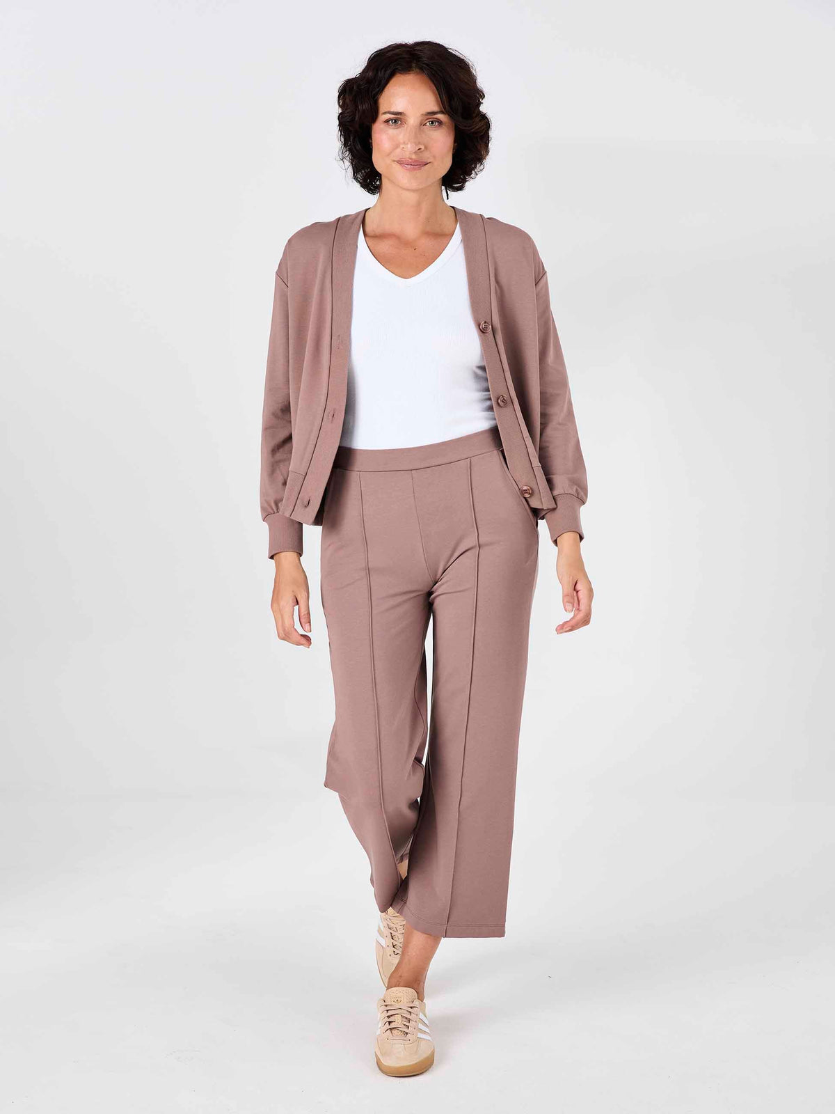Suit Up Athleisure Pant - Taupe