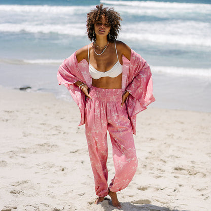 Coral Bloom Lounge Set