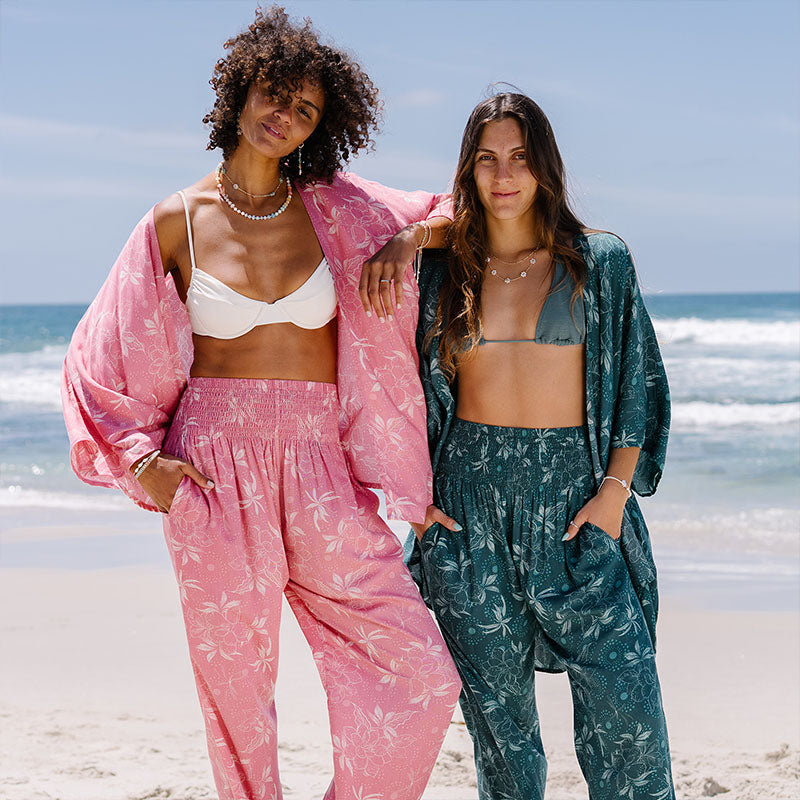 Coral Bloom Lounge Set