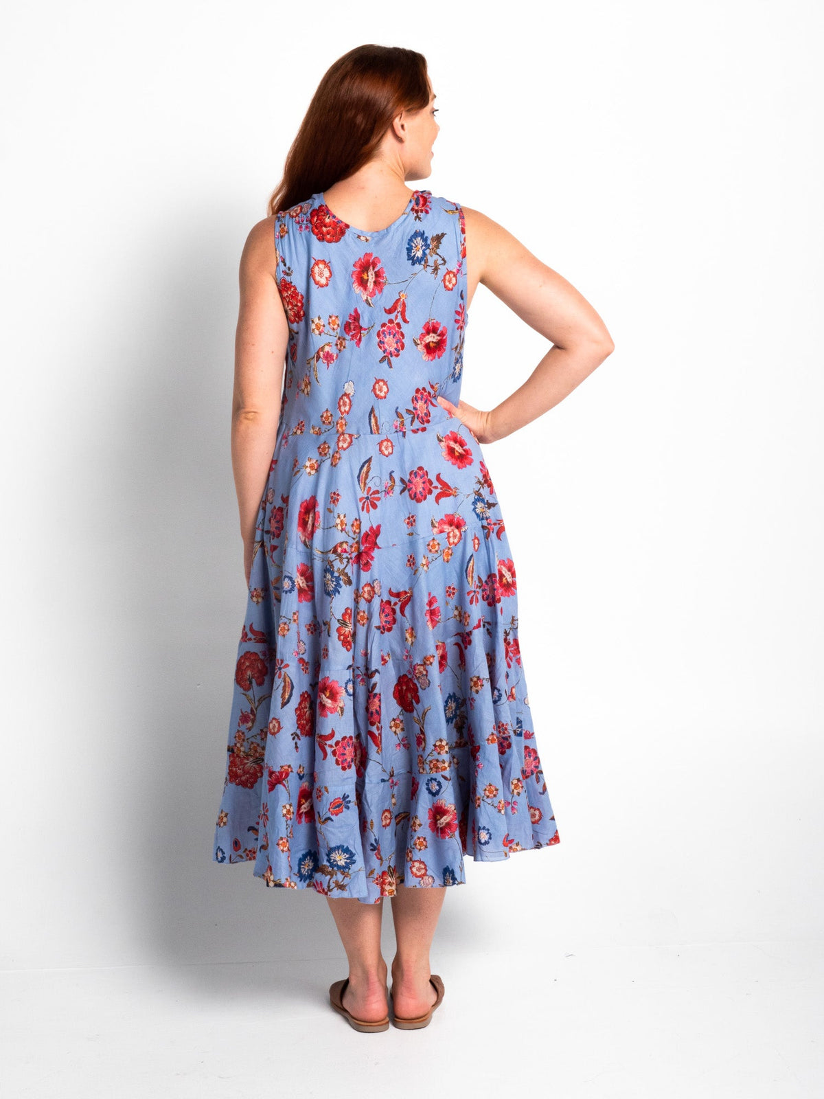 Daydream Dress in Blue Azaleas