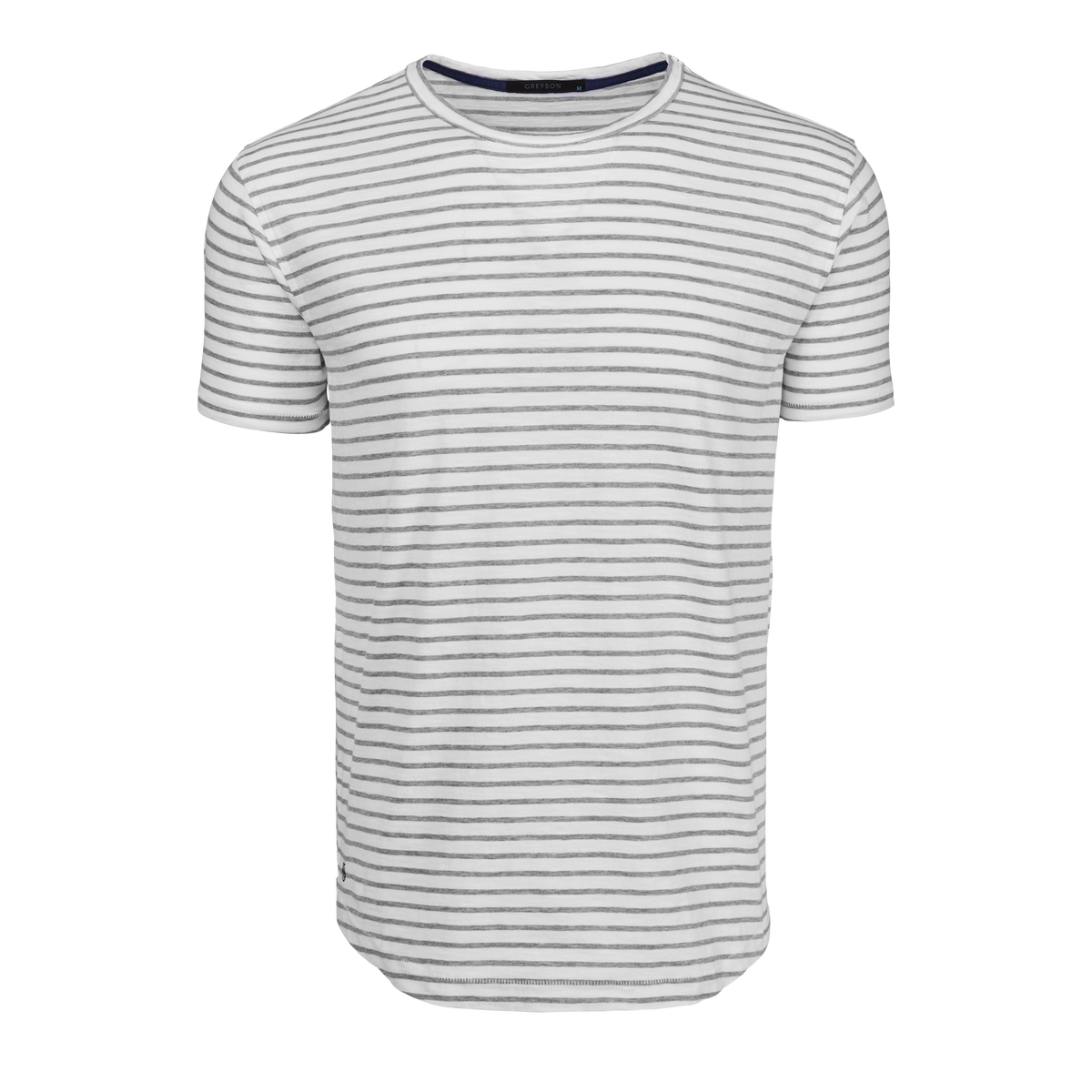 Alpha Slub Striped Short Sleeve Tee
