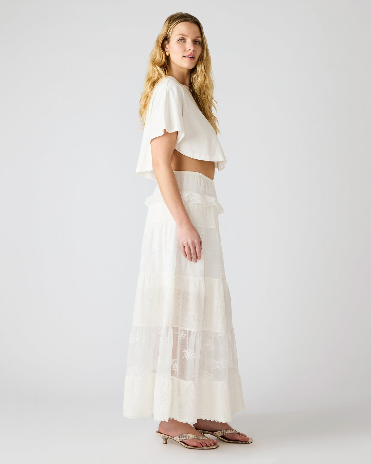 TARRYN SKIRT SNOW WHITE