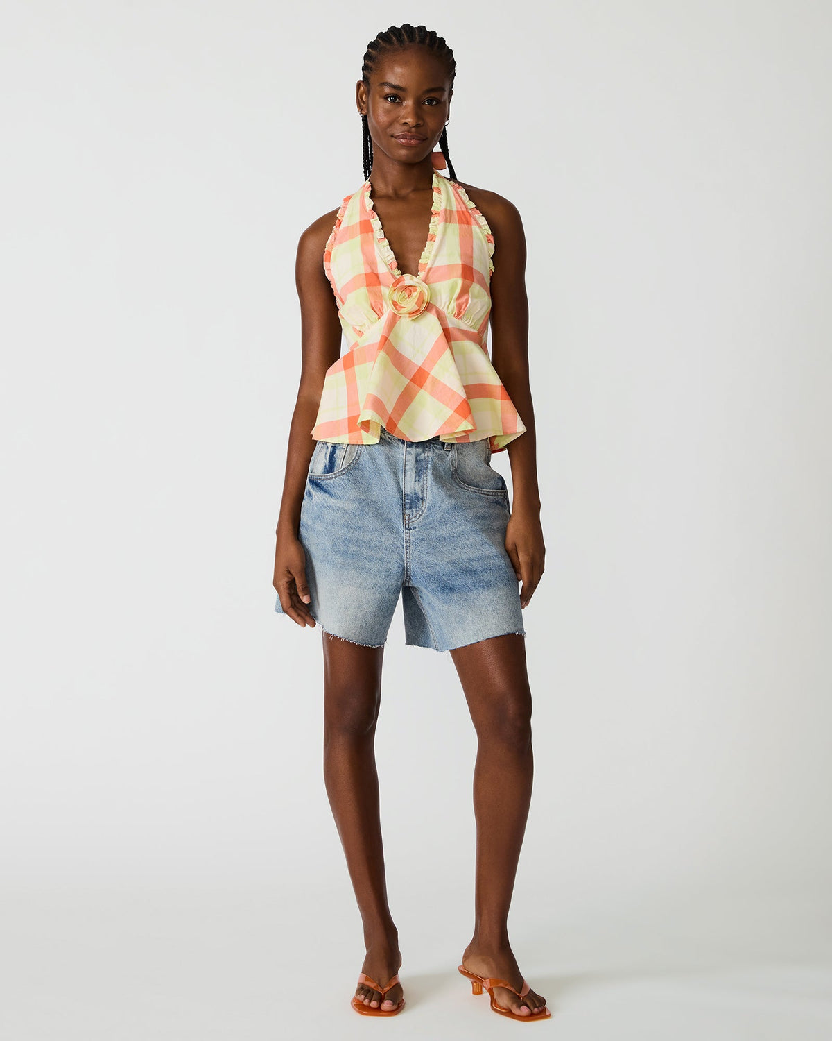 TANIA TOP PLAID