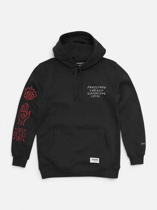 Buzo Familyarg x Brand & Co Adams Negro