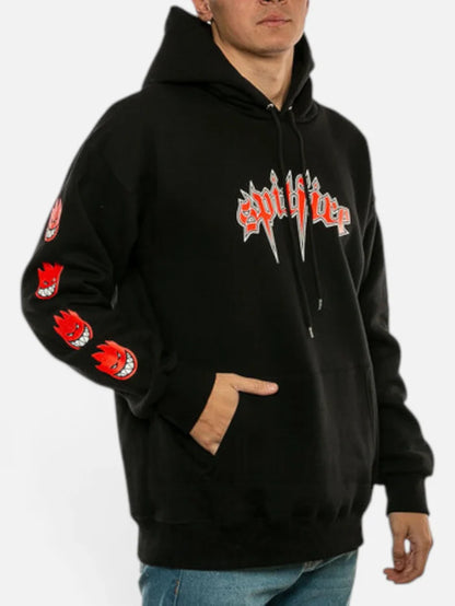 Buzo Spitfire Venom Big Head Negro