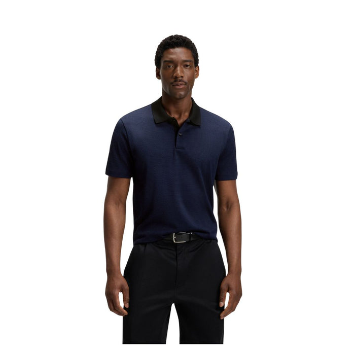 C-Parley 212 Geometric Jacquard Mens Polo Shirt 50543885