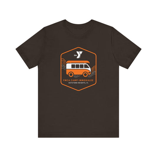 Camp Immokalee Orange Van Short Sleeve Tee