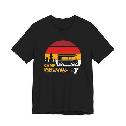 Camp Immokalee Sunset Van Short Sleeve Tee