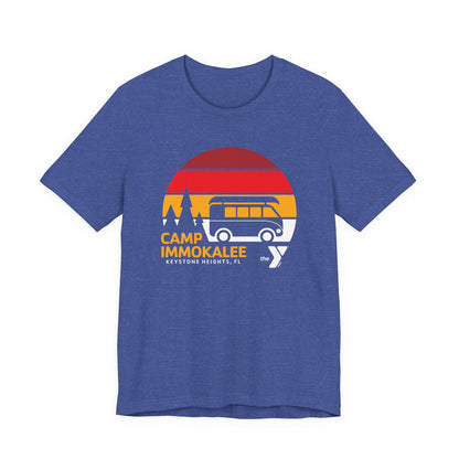 Camp Immokalee Sunset Van Short Sleeve Tee