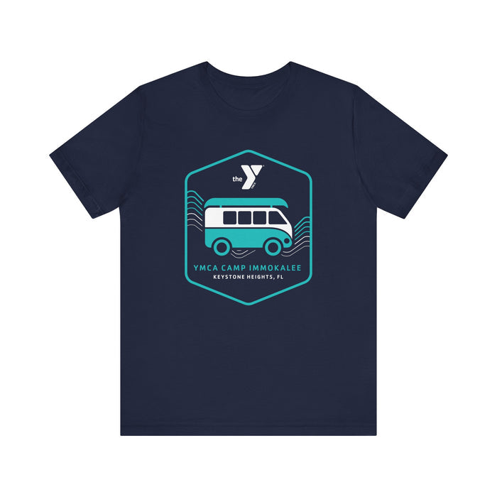 Camp Immokalee Teal Van Short Sleeve Tee