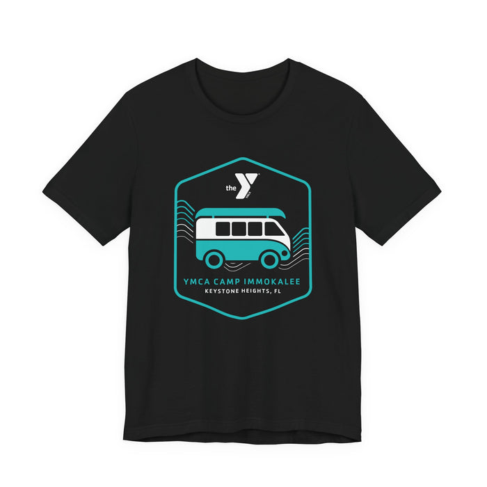 Camp Immokalee Teal Van Short Sleeve Tee