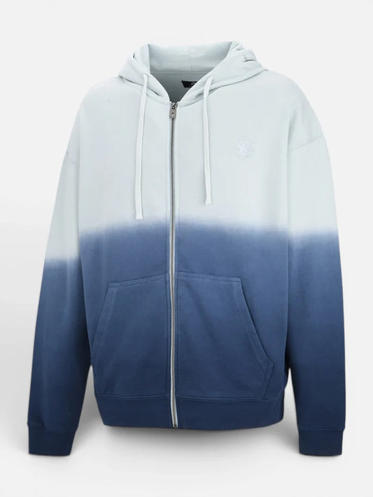 Campera con capucha Converse Gradient Azul