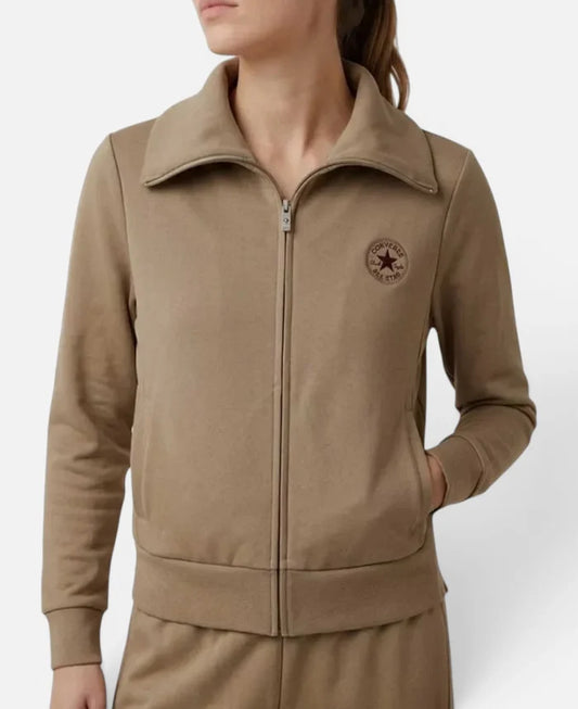 Campera Converse Retro Chuck Mujer Beige