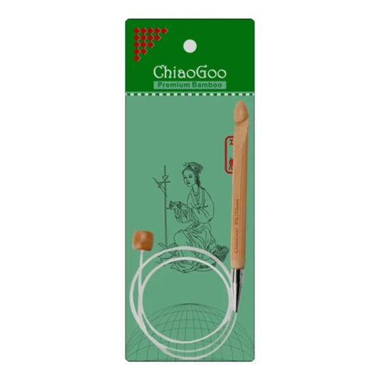 ChiaoGoo Flexible Tunisian Crochet Hook 32"