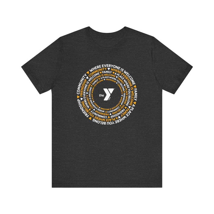 Circles Unisex Jersey Short Sleeve Tee