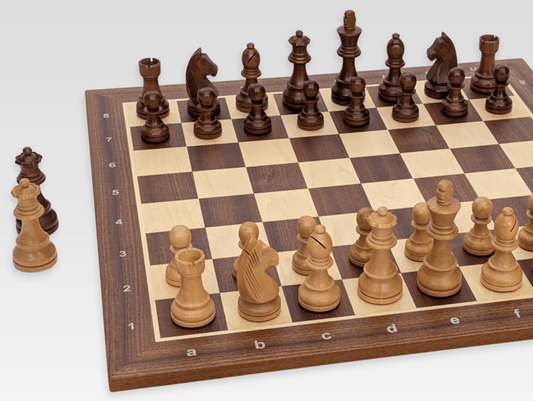 19" Weighted Chess Set - Economical Wooden Set for the Home - Chess Set - Chess-House
