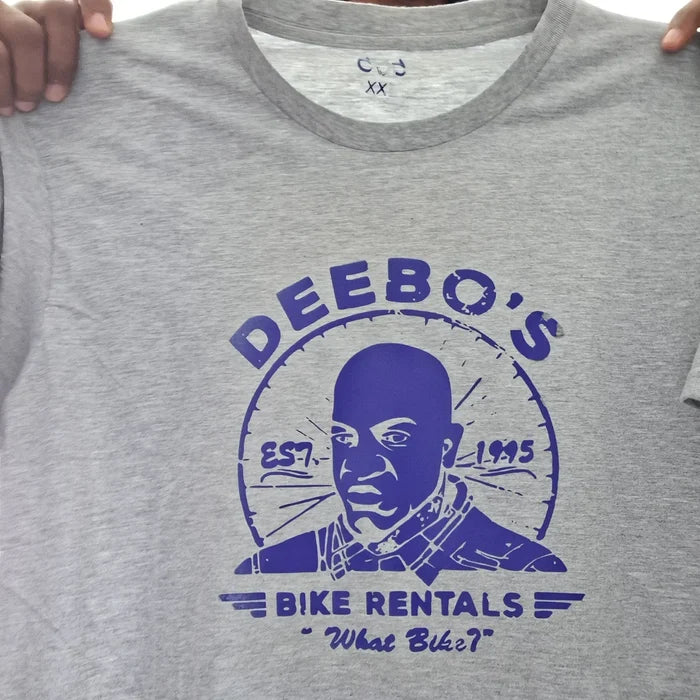Deebo's Bike Shop T-Shirt - Catch Body Customs