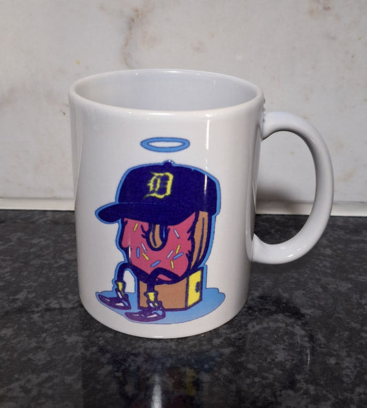 Dilla Donut Record Crate Mug - Catch Body Customs
