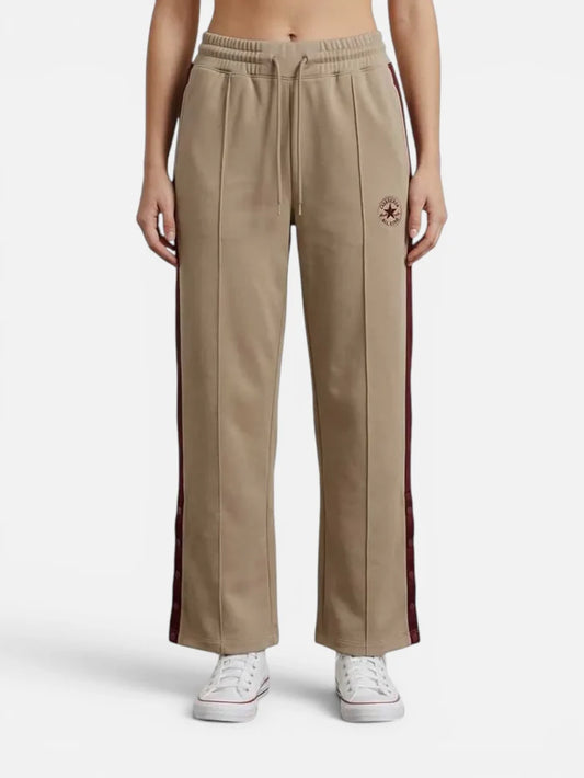 Pantalon Mujer Converse Pantalon Recto con Cordon Beige