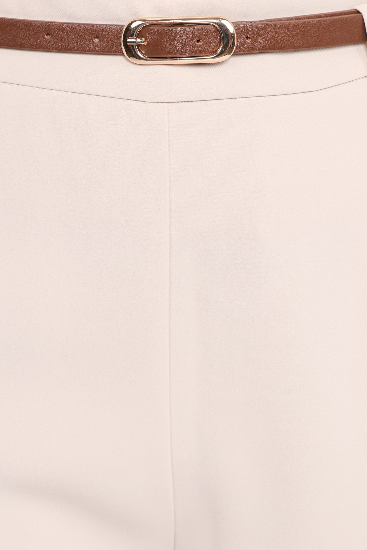 Ceres Belted Wide Leg Pant - Stone