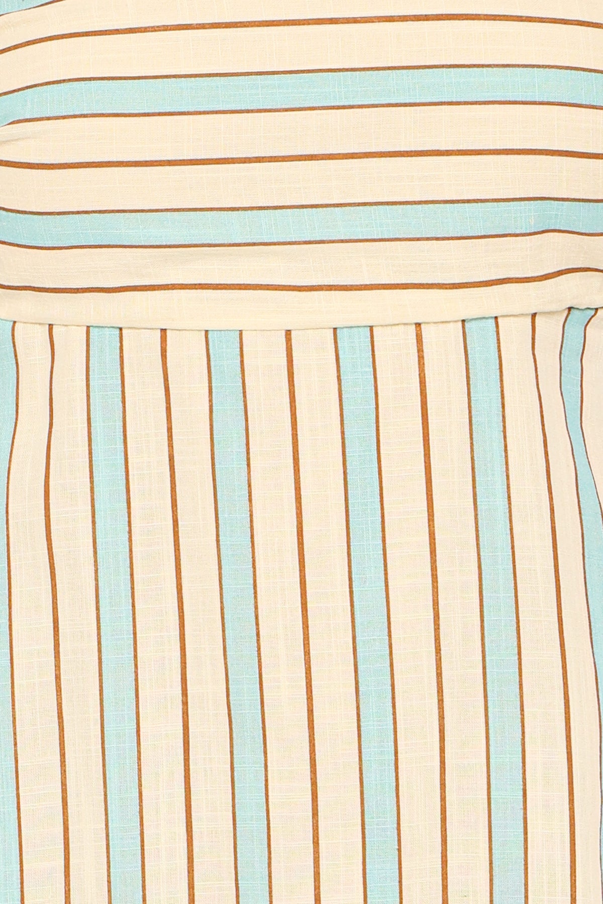 Brea Maxi Dress - Green Stripe