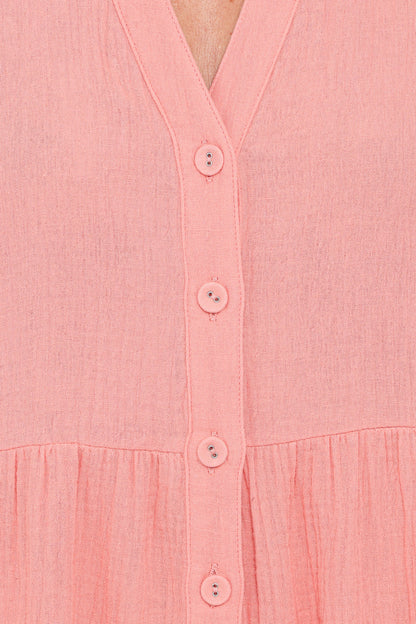 Winny Romper - Orange Sherbet