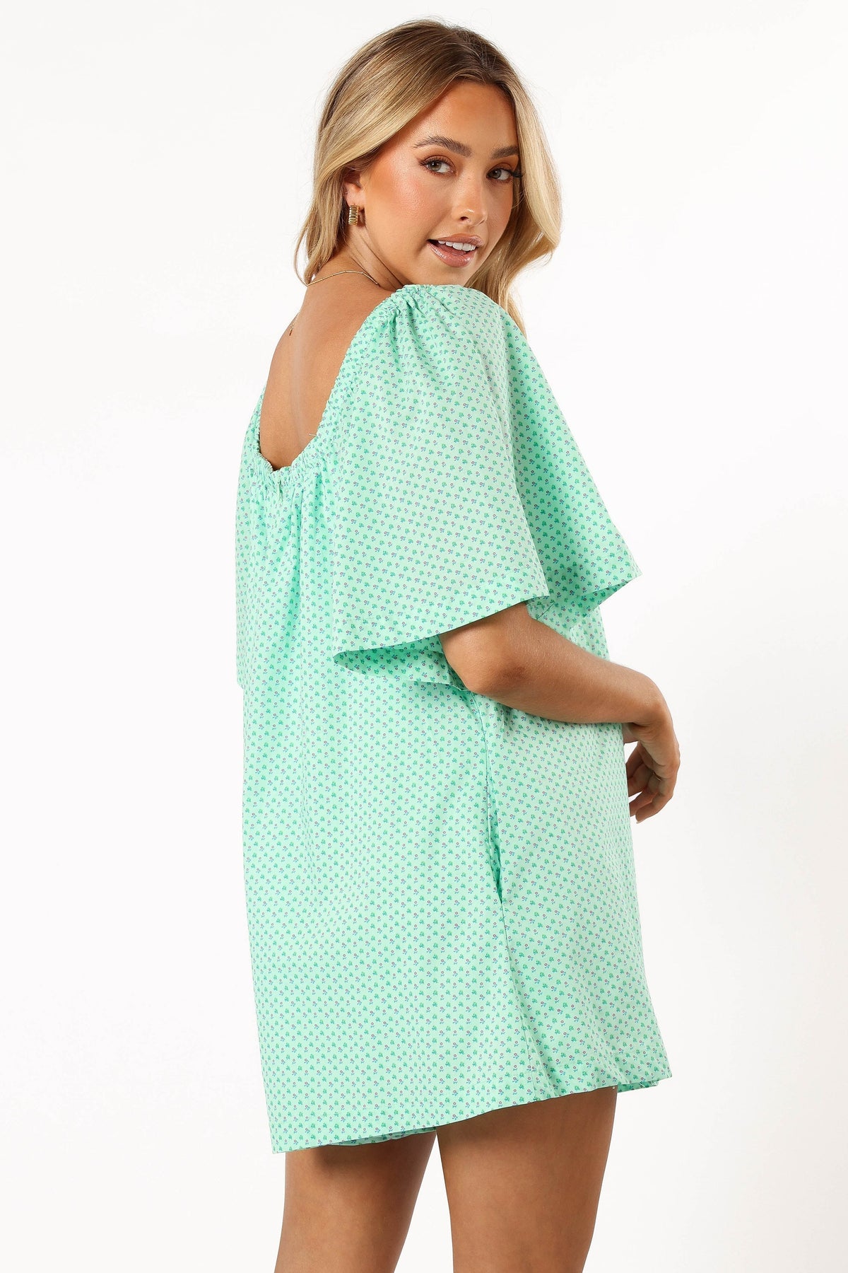 Chelsea Romper - Mint Green