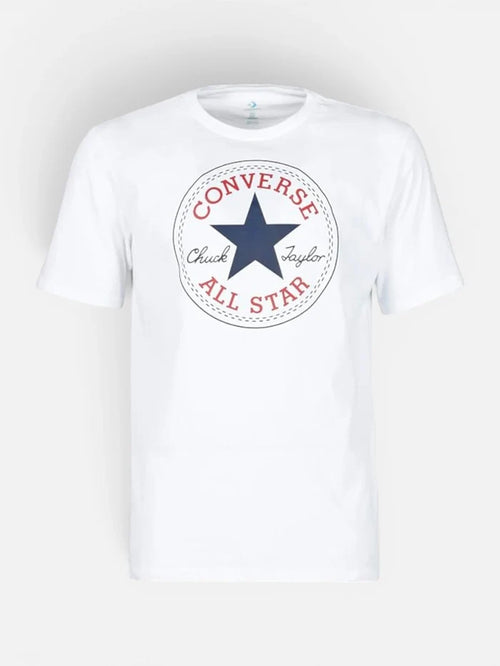 Remera Converse Patch Glitch Tee Blanco