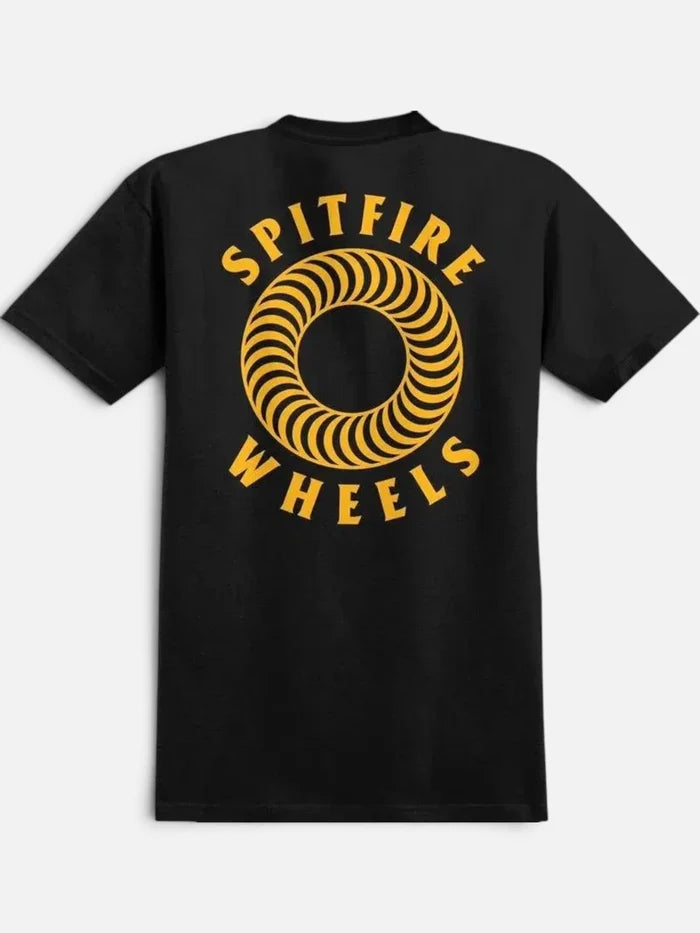 Remera Spitfire Hollow Classic Negro