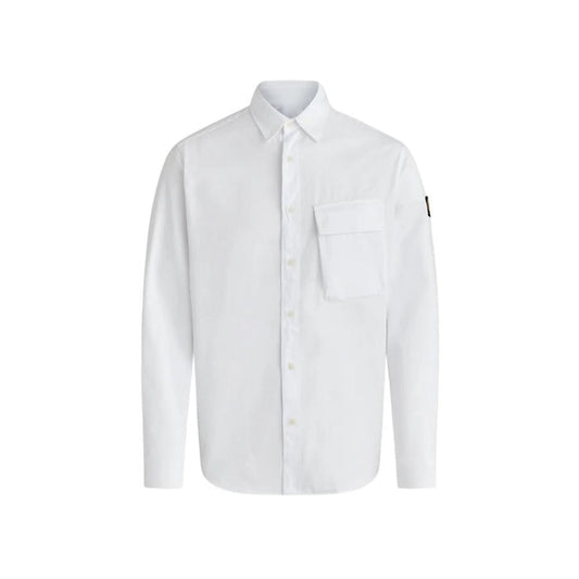 Scale Long Sleeve Linen Shirt 105651