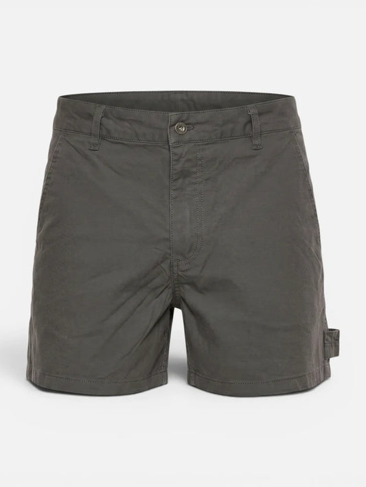 Short Converse Carpenter Recto Elastizado Gris