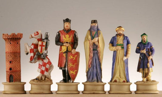 SINGLE REPLACEMENT PIECES: Large Crusades III Medieval Chess Pieces - Parts - Chess-House