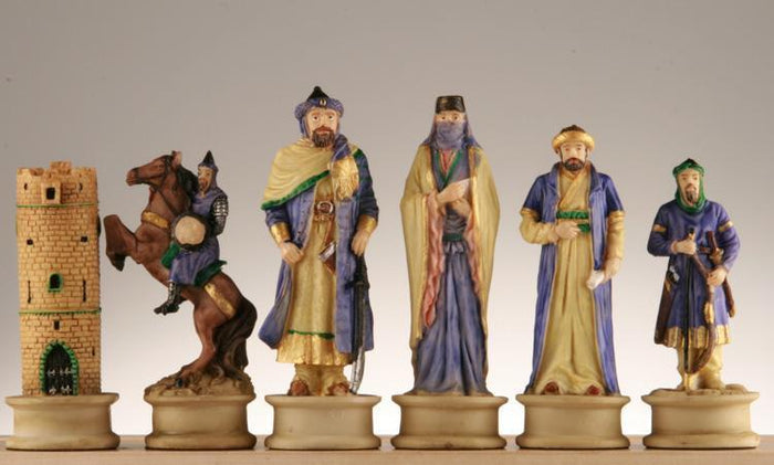 SINGLE REPLACEMENT PIECES: Large Crusades III Medieval Chess Pieces - Parts - Chess-House