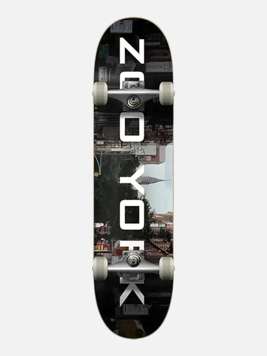 Skate Completo Zoo York Og 95 Logo Block Chrysler 8 Multicolor