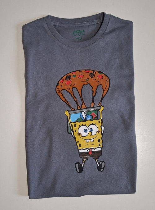 Spongebob Pizzachute T-Shirt - Catch Body Customs