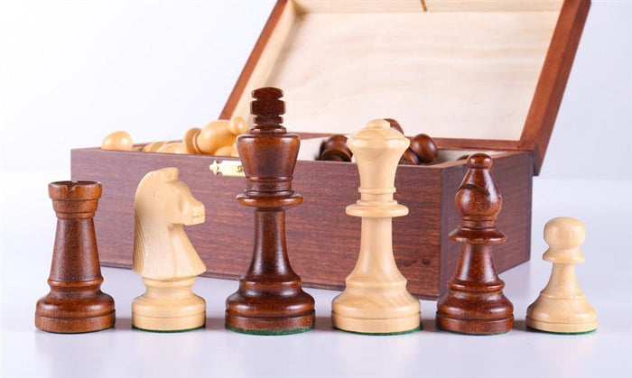 Standard Staunton 3 5/8" Chess Pieces #5 in Box - Piece - Chess-House