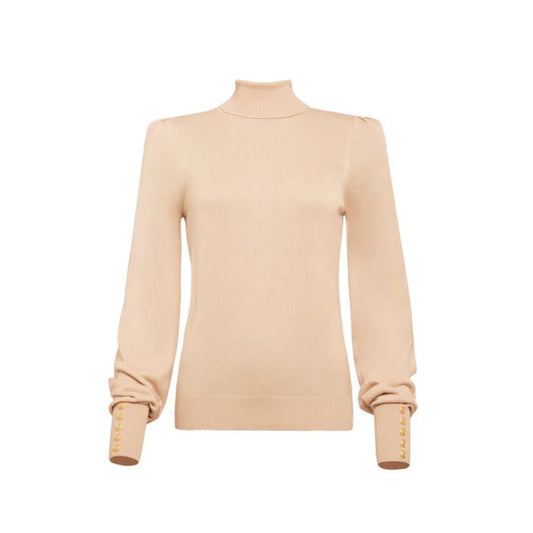 Structured Kelsie Roll Neck Knit