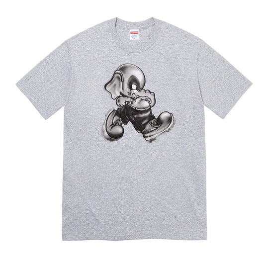 Supreme Elephant Tee Heather Grey