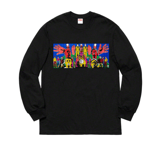 Supreme Gilbert & George Death After Life Long Sleeve Tee