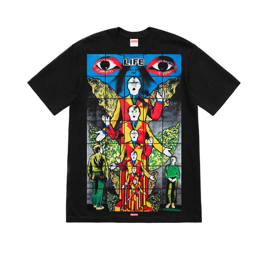 Supreme Gilbert & George Life Tee Black
