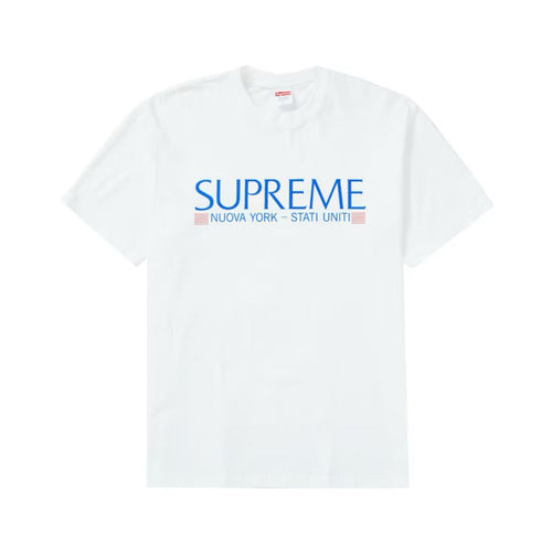 Supreme Nuova York Tee White FW20