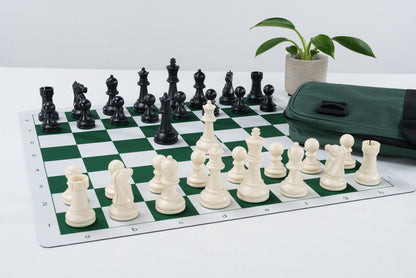 The Bobby Fischer Ultimate Flex Pad Chess Set Combo (Extra Heavy Weighted) - Chess Set - Chess-House